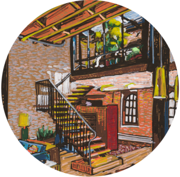 Anat Rozenson Ben-Hur | UV Print by Mimaki Printer on  Thin Jingdezhen Hand-made Porcelain Plate | φ40 cm