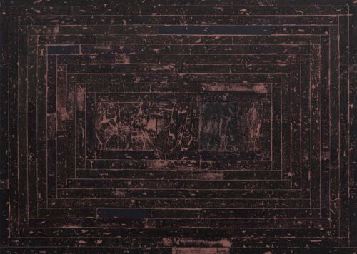 How to Hypnotize The Blind Charles Munka | Carbon Paper Transfer and Acrylic on Canvas | 146 x 202 cm | 2015