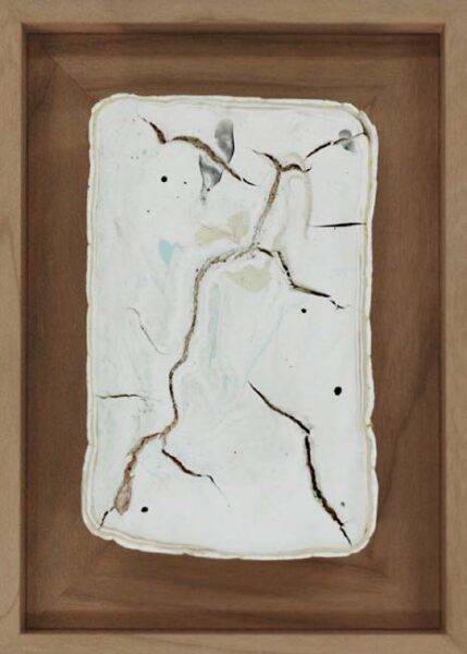 Remnant I Charles Munka | Acrylic Paint Block Mounted on Wood | 21,5 x 15 cm | 2013
