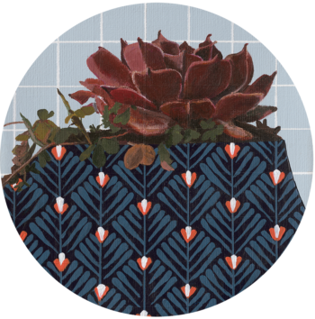 Anat Rozenson Ben-Hur | UV Print by Mimaki Printer on  Thin Jingdezhen Hand-made Porcelain Plate | φ40 cm